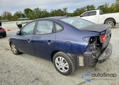 2010 Hyundai Elantra Blue z USA, uszkodzony, nr VIN KMHDU4AD9AU031218